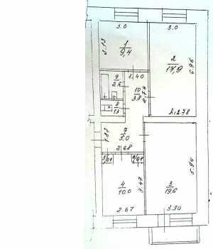 Продается комната в 2-к квартире